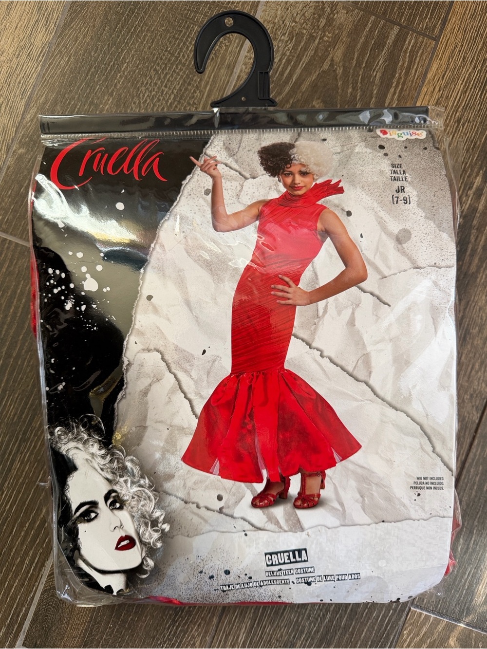 Disney Disguise Teen Cruella De Vil Red ‘Estella’ Movie Costume—Junior 7/9